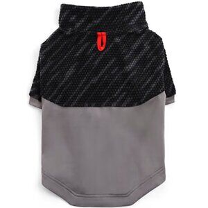 Dog Shirt: Black and Gray Baselayer, XL